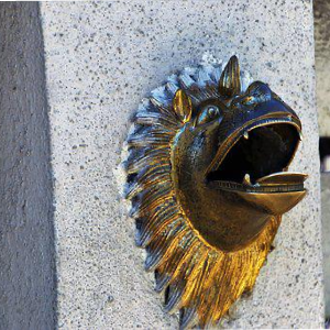 Dragon, Metal, Mouth, For Wall Design
