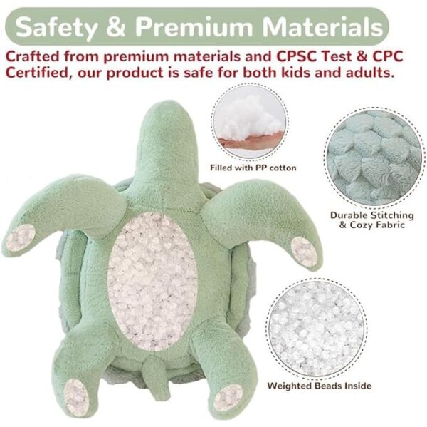 Petting Zoo Tortoise Stuffed Animal - Image 4