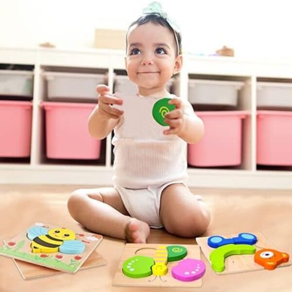 Wooden Puzzles for Toddlers - Image 5