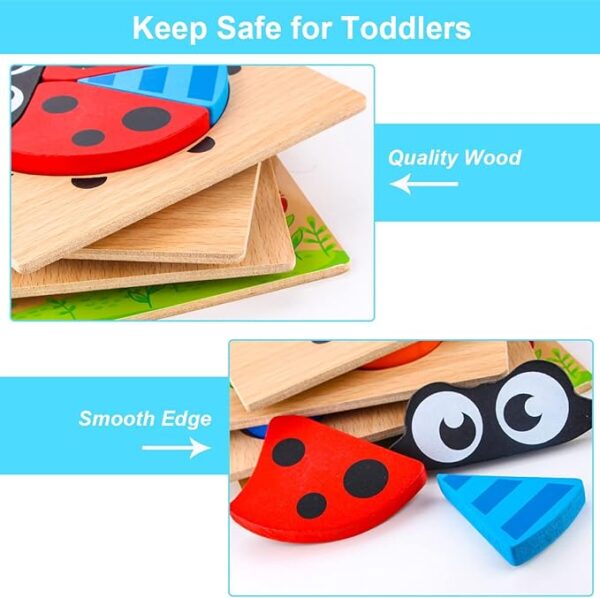 Wooden Puzzles for Toddlers - Image 4