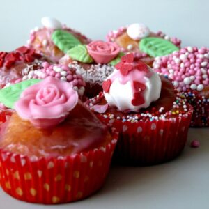 Strawberry Blonde Cupcake