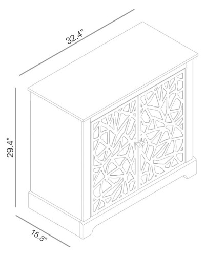 2 Door Storage Cabinet - Image 3