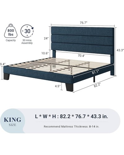 Allewie King Size Platform Bed - Image 5