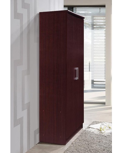 2 Door Wardrobe with Adjustable Shelves - Image 4