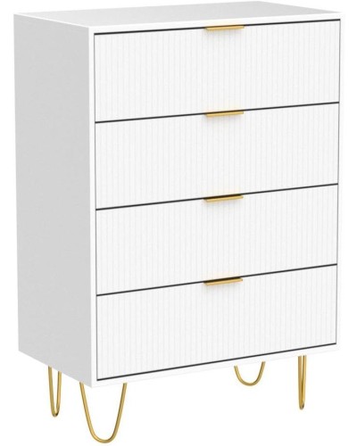 4 Drawer Dresser Tall Storage - Image 4