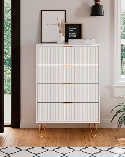 4 Drawer Dresser Tall Storage