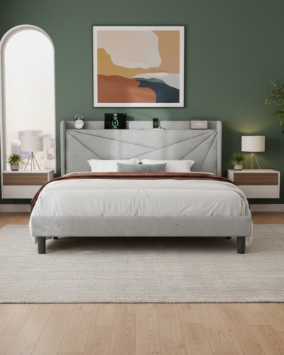 Feonase King Size Bed Frame