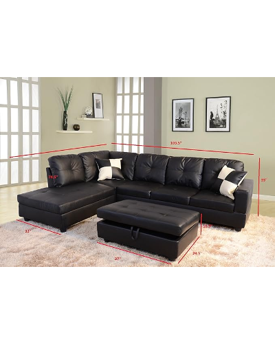 Funiture Sectional Sofa Set - Image 2