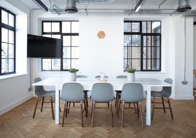 Modernize an office with open workspace