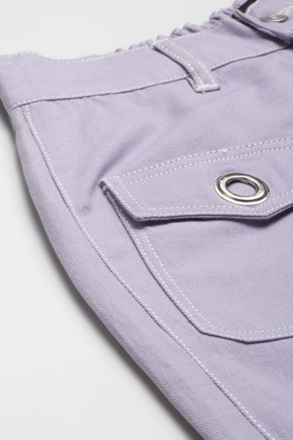 Denim Jean Midi Skirt - Image 5