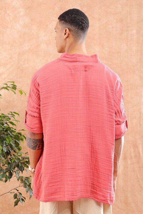 Longline Pure Cotton Open Front Shrug - Image 4