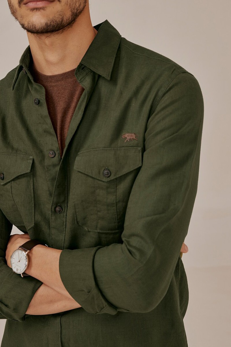 Men's Long Sleeve Button Down Shirt - Image 2