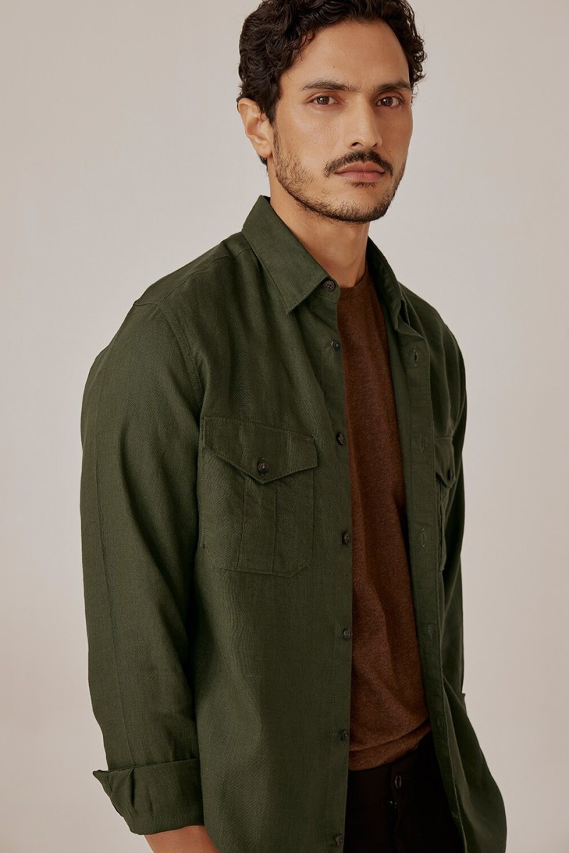 Men's Long Sleeve Button Down Shirt - Image 3