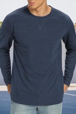 Men's Premium Cotton Crew Neck T-Shirt