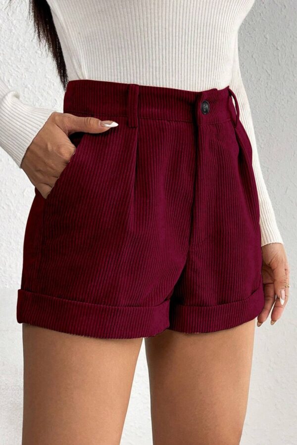 Women Slim Fit Regular Shorts - Image 2