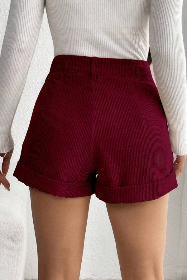 Women Slim Fit Regular Shorts - Image 3