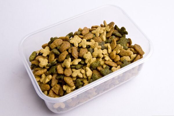 Natural lamb and rice dry food