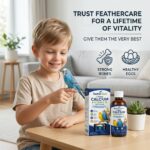 FeatherCare Liquid Calcium & Vitamin D3 Supplement – 8 fl oz