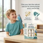 Calcicare Natural Cuttlebone for Birds – Twin Pack