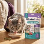 WhiskerLicks Creamy Tuna Purée Treats – Pack of 20 Tubes