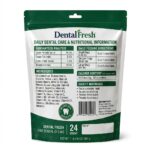 DentalFresh Mint Dental Chews for Dogs – 24 Count