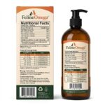 FelineOmega Salmon Oil Skin & Coat Supplement – 16 oz