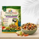 FeatherFeast Premium Parrot Blend with Fruits & Nuts – 5 lb