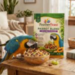 FeatherFeast Premium Parrot Blend with Fruits & Nuts – 5 lb