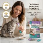 WhiskerLicks Creamy Tuna Purée Treats – Pack of 20 Tubes