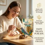 FeatherFun Honey Seed Treat Sticks – 2 Pack