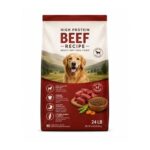 High Protein Beef Recipe Adult Dry Dog Food – 24 lb
