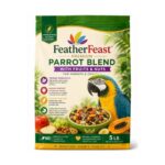 FeatherFeast Premium Parrot Blend with Fruits & Nuts – 5 lb
