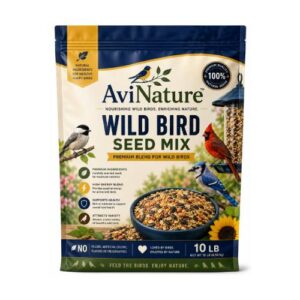 AviNature Wild Bird Seed Mix – 10 lb