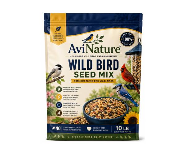 AviNature Wild Bird Seed Mix – 10 lb