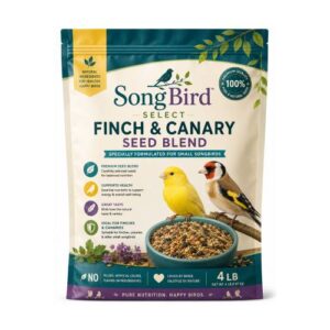 SongBird Select Finch & Canary Seed Blend – 4 lb