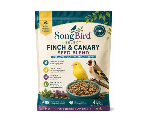 SongBird Select Finch & Canary Seed Blend – 4 lb