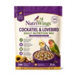 NutriWings Cockatiel & Lovebird Daily Nutrition Mix – 6 lb