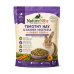 NatureNibs Timothy Hay & Garden Vegetable Rabbit Food – 8 lb