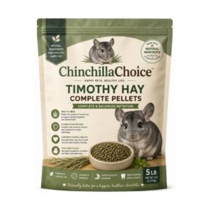 ChinchillaChoice Timothy Hay Complete Pellets – 5 lb