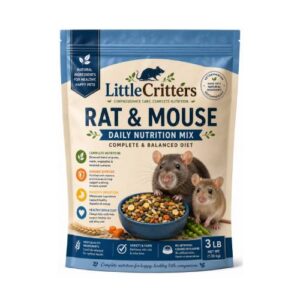 LittleCritters Rat & Mouse Daily Nutrition Mix – 3 lb