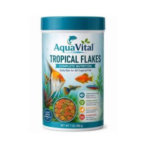 AquaVital Tropical Flakes Complete Nutrition – 7 oz