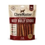 ChewMaster Natural Beef Bully Sticks – 1 lb