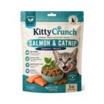 KittyCrunch Salmon & Catnip Crunchy Treats – 5 oz
