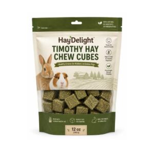 HayDelight Timothy Hay Chew Cubes – 12 oz