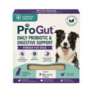 ProGut Daily Probiotic & Digestive Support Powder for Dogs – 8 oz