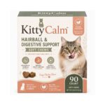 KittyCalm Hairball & Digestive Support Soft Chews – 90 Count