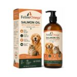 FelineOmega Salmon Oil Skin & Coat Supplement – 16 oz