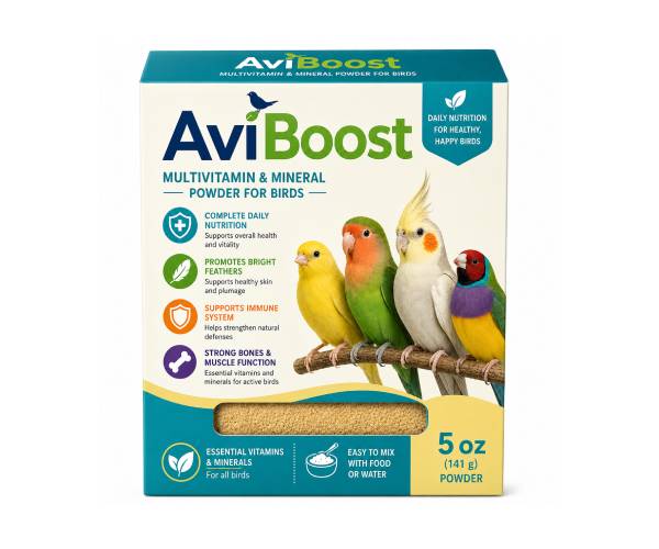 AviBoost Multivitamin & Mineral Powder for Birds – 5 oz
