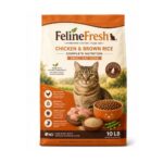 FelineFresh Chicken & Brown Rice Complete Nutrition Adult Cat Food – 10 lb